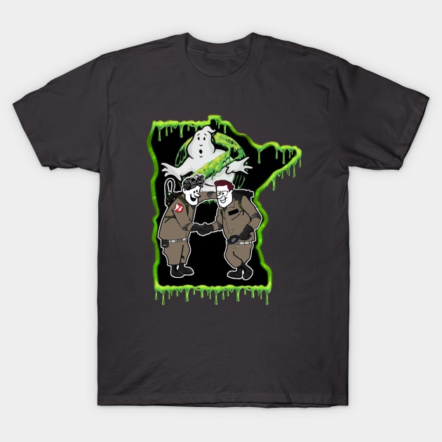 Twin Cities Ghostbusters Slime Logo Plain T-Shirt by TCGhostbusters